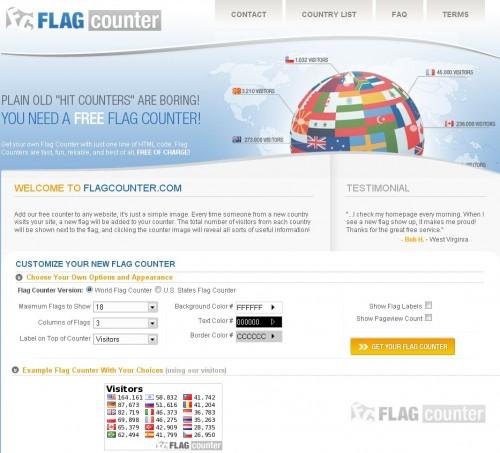 Flagcounter 500x453 5 sites pour savoir doù proviennent vos visiteurs