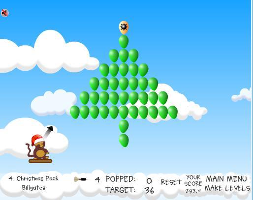 Le jeu flash du jour : Christmas Bloons Le jeu flash du jour : Christmas Bloons