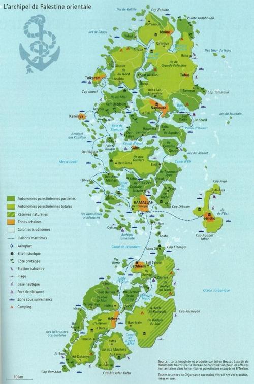 L'archipel de Palestine