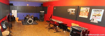 Reportage Photo - La Rock School Barbey à Bordeaux fête ses 20 ans !!! studio_denregistrement_piece