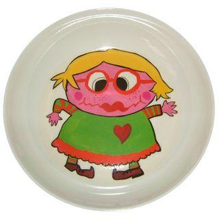 L'épicerie des Bidules : des articles pour enfants super rigolos Assiette coeurette