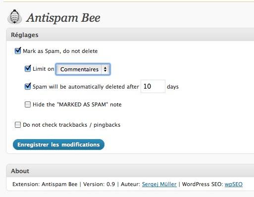antispambee Wordpress: AntispamBee une alternative gratuite à Akismet