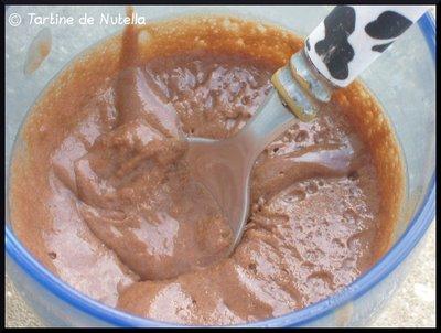 Crème mousseuse chocolat - praliné