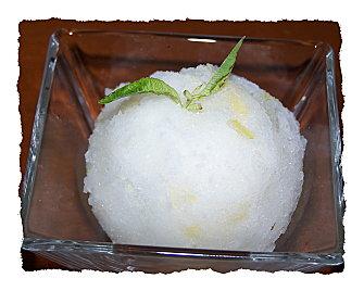 Sorbet citron. Sorbet citron.