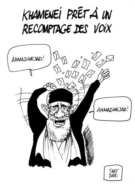 Khamenei pret à un recomptage des voix en Iran