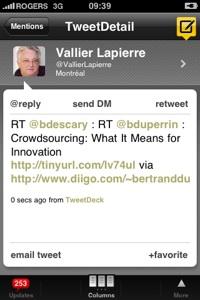 tweetdeck iphone 3 TweetDeck lance une version iPhone