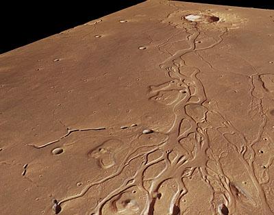 Hephaestus Fossae en perspective Hephaestus Fossae en perspective