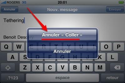 annuler annuler iPhone 3.0 : 12 astuces qui faciliteront votre vie