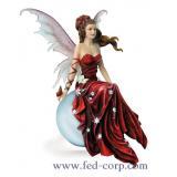 Crimson Lily Figurine fée