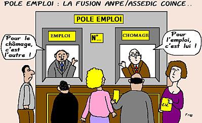 Les mésaventures du pôle emploi...