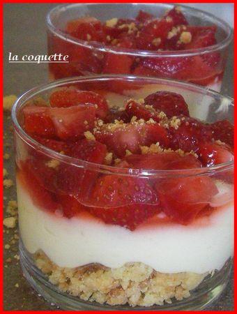 ma tarte aux fraises destructurée. IMGP3558