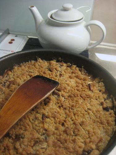 Crumble aux pommes Crumble Pomme-Banane-Poire-Chocolat-Amande