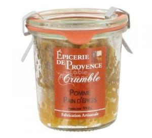 crumble-pomme-pain-depices Crumble Pomme Pain d'épices, Epicerie de Provence