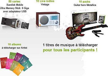 Concours Airtist / Alapage : c'est bientôt la fête de la musique !