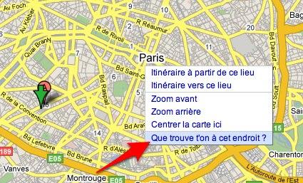 google maps lieu 2 Google Maps: que trouve t on à cet endroit?