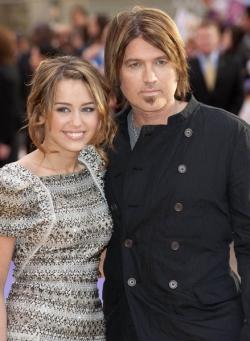 Billy Ray et sa fille Miley Cyrus
