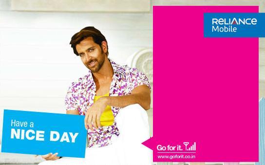 Hrithik's New Reliance Ads