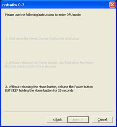 Jailbreak iPhone OS 3.0 avec redsn0w (redsnow) : tutorial en images Redneck   buzzmarketing