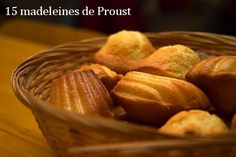 madeleines 15 Madeleines de Proust