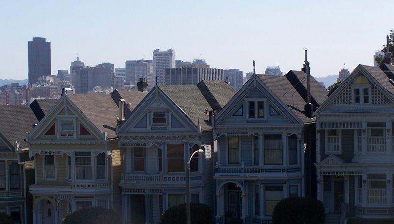 clic pour agrandir Painted Ladies, les maisons victoriennes san-franciscaines