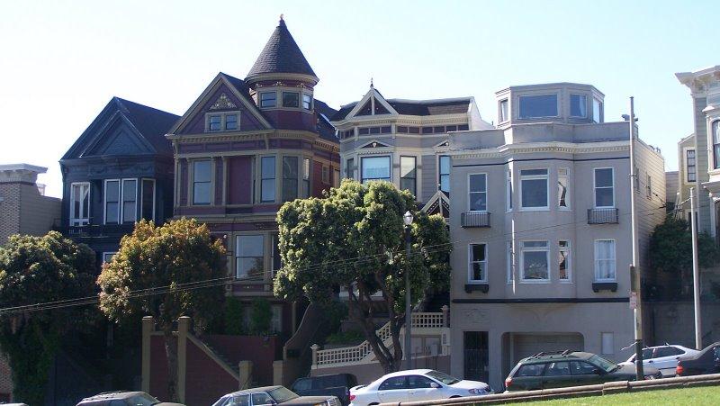 clic pour agrandir Painted Ladies, les maisons victoriennes san-franciscaines