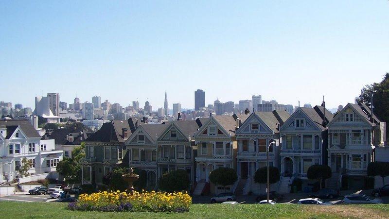 clic pour agrandir Painted Ladies, les maisons victoriennes san-franciscaines
