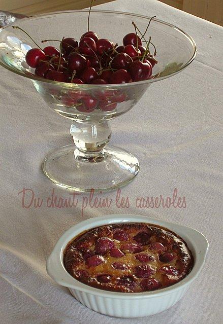 Clafoutis aux cerises... du jardin ! Clafoutis aux cerises... du jardin !