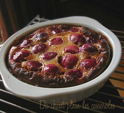 Clafoutis aux cerises... du jardin ! Clafoutis aux cerises... du jardin !