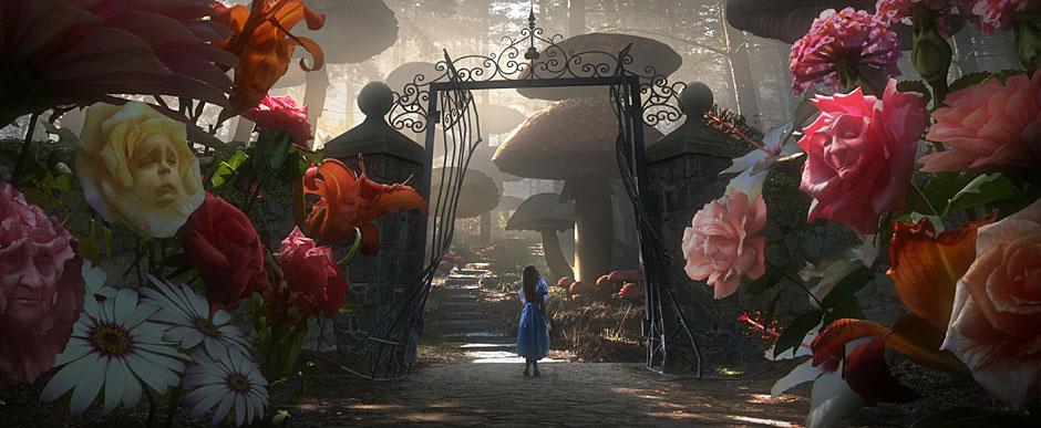 Premières images d’Alice in Wonderland de Tim Burton