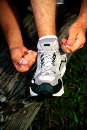chaussure de marche (illustration)