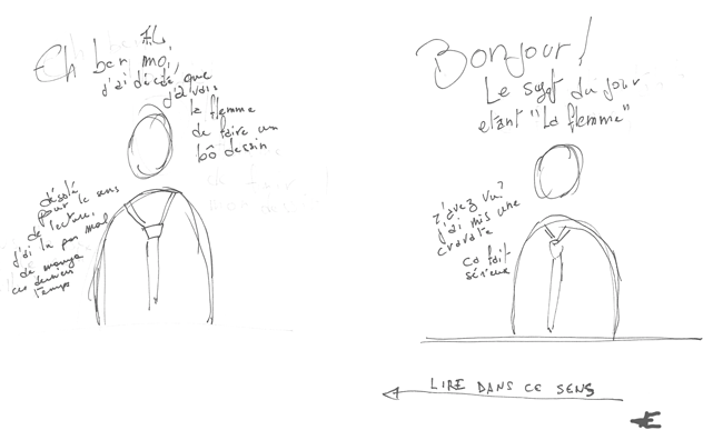 Flemme la porte en sortant Flemme