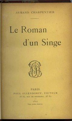 Félix FÉNÉON dans le ROMAN D'UN SINGE d'Armand CHARPENTIER