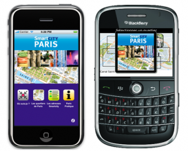 Gallimard fait des guides de Paris BlackBerry, iPhone et Android