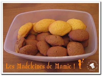 Les Madeleines de Mamie !