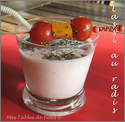 Lassi au radis, une petite entrée très fraîche Lassi au radis, une petite entrée très fraîche