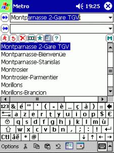 Métro pour Windows Mobile metro04