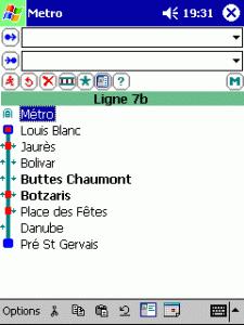 Métro pour Windows Mobile metro03