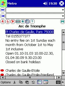 Métro pour Windows Mobile metro05