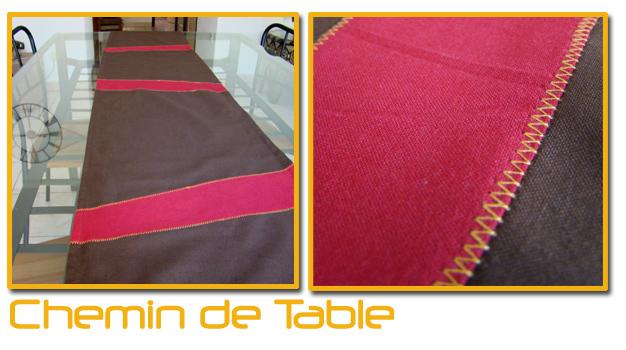 Couture : Chemin de table Couture : Chemin de table