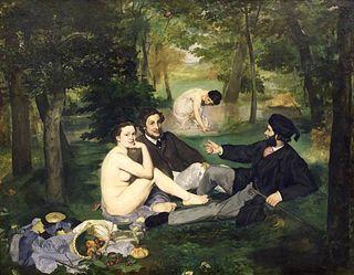 Manet - Déjeuner sur l'herbe, 1863
