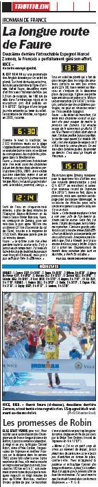 Ironman Nice : quel pied ! CR