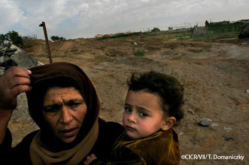 Gaza CICR publie aujourd'hui rapport deux d'embargo