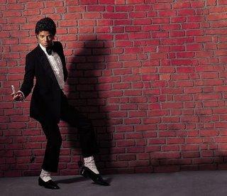 Michael Jackson a sauté le mur