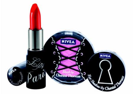 maquillage chantal thomas, chantal thomas nivea, nivea, rouge à lèvres chantal thomas, maquillage, produits nivea, mode, beauté