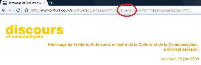 Culture : Albanel hante encore le Ministère de Mitterrand