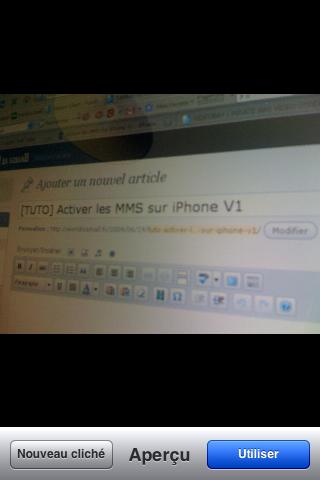 [TUTO] Activer les MMS sur iPhone V1