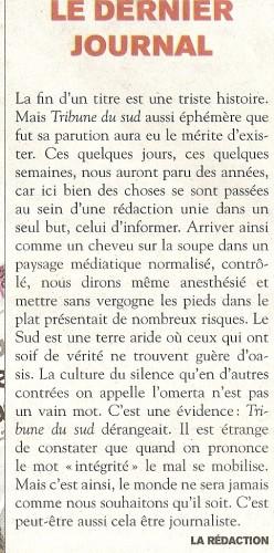 Marseille, LCM , Tribune du Sud , l'agonie Numériser0033 - Copie.jpg