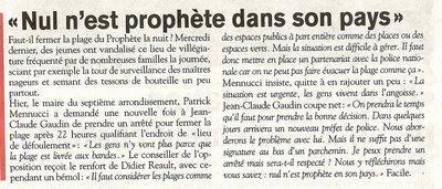 Marseille, LCM , Tribune du Sud , l'agonie Marseille, LCM , Tribune du Sud , l'agonie