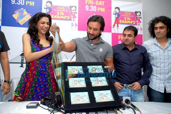 Deepika & Saif au lancement de la musique de Love Aaj Kal
