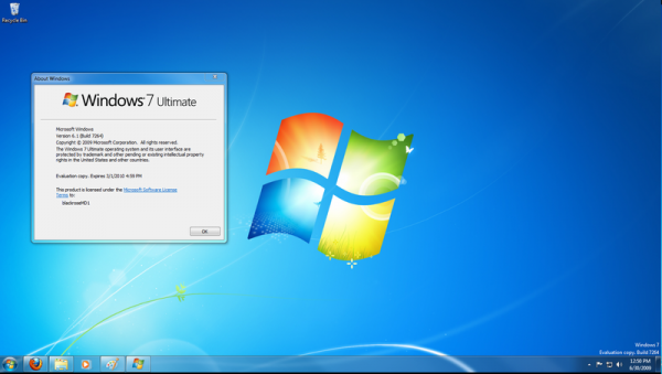 Windows 7 Build 7264 sur le net !